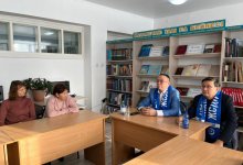 Ауесбаев встретился с избирателями в поселке Шортанды