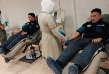 Кровь для пострадавших в пожаре спасателей сдали полицейские Астаны (ВИДЕО)