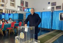 На выборах президента РК проголосовал Нурлан Ауесбаев