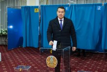 Премьер-министр РК проголосовал на выборах президента