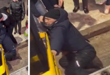 Потасовка пассажира и кондуктора в карагандинском автобусе попала на видео