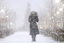 Сильный ветер, морозы: штормовое предупреждение объявили в шести областях Казахстана