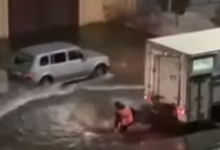 Порыв трубы оставил сотни домов без воды в Петропавловске