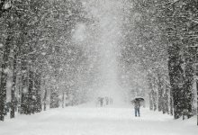 Снегопады пройдут на большей части Казахстана