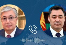 Токаев поздравил с днем рождения президента Кыргызстана