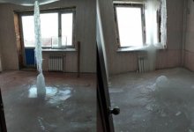 "Порывы у нас каждый день": аким Костаная высказался о ледяных столбах в новостройке