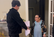 Димаш Кудайберген поздравил Бибигуль Тулегенову с 93-летием