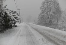Из-за бурана и плохой видимости закрыты дороги в Акмолинской области