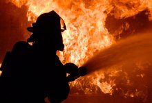 Ресторан загорелся в центре Москвы в первый день нового года