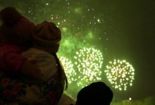 3 500 залпов салюта прогремели над Астаной в Новый год