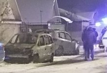 Два авто и гараж сгорели в Семее