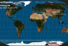 Землетрясение произошло на юге Казахстана