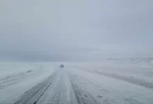 Дорогу из Атбасара в Астану закрыли из-за бурана