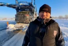 Дальнобойщик провел шесть суток в кювете на трассе Самара – Шымкент