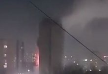 От взрыва газа загорелась 16-этажка в Караганде (ВИДЕО)