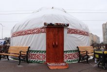 Казахстанские власти не имеют отношения к установке юрт несокрушимости в Украине