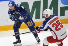 "Барыс" проиграл ЦСКА в матче КХЛ