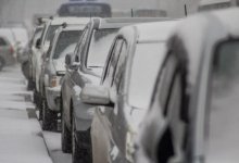 Около 800 машин застряли на трассе между Астаной и Павлодарской областью