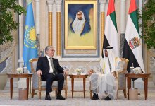 О чем Токаев и президент ОАЭ говорили на встрече в расширенном составе