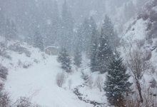 Штормовое предупреждение в пяти областях Казахстана объявлено на 23 января