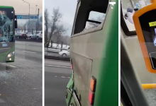 Шесть человек пострадали при столкновении двух автобусов в Алматы