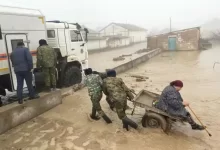 Телефоны горячей линии запустили в связи с подтоплением в Туркестанской области