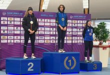 Казахстанка завоевала “золото” в финале Кубка мира по конькобежному спорту