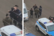 Видео грубого задержания мужчины полицейским прокомментировали в столичном ДП