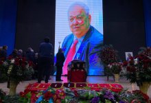 С первым премьером Сергеем Терещенко простились в Шымкенте (ВИДЕО)