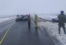 Два человека погибли в ДТП на трассе в Атырауской области