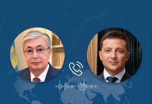 Токаев поговорил по телефону с Зеленским