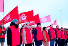 Автопробег в поддержку НПК прошел в Астане