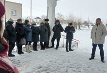 Жители Новоникольского встретились с кандидатами в депутаты областного маслихата