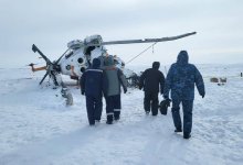 Следственная группа прибыла на место крушения вертолета “Казавиаспаса” в ЗКО