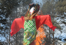 Директора школы наказали за сожжение чучела в Атырау (ВИДЕО)