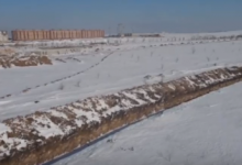 Вода не пройдет: огромный ров и земляной вал обустроили к югу от Караганды