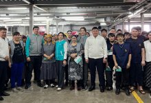 С коллективом одного из предприятий Шымкента встретились партийцы