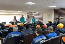 Члены партии AMANAT встретились с коллективом АО "Таразэнергоцентр"