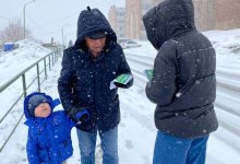 Партия зеленых “Байтақ” провела акцию “От двери к двери” в ВКО