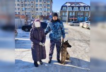 Пожилую женщину нашли с помощью служебной собаки полицейские в Костанае