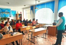 Кандидат от партии AMANAT встретился с жителями села