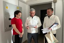 Кандидаты партии AMANAT продолжают реализацию акции “От двери к двери”