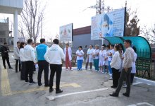 Врачам Туркестанской области презентовали предвыборную программу AMANAT