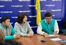 Кандидаты партии AMANAT встретились с сотрудниками "Казпочты"