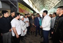 Предвыборный штаб AMANAT встретился с избирателями Шымкента