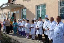 Кандидаты от AMANAT встретились с врачами Туркестана