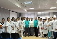 Развитие здравоохранения обсудили кандидаты от партии AMANAT с медиками в Жамбылской области