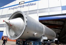 С трудовым коллективом ТОО "Атырау Нефтемаш" встретилась кандидат от ОСДП