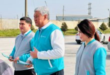Кандидаты от партии AMANAT обсудили роль человека труда с коллективом "Стандарт цемент"
