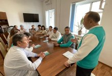 Жамбылские медики выносят на рассмотрение партии AMANAT актуальные вопросы